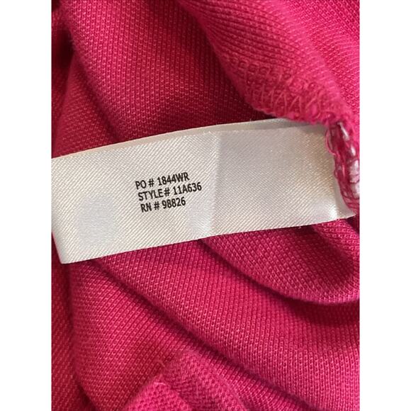U.S. Polo Assn. USPA Performance Pique Short Sleeve XL HILLSDALE FUSCIA Pink - Picture 5 of 7